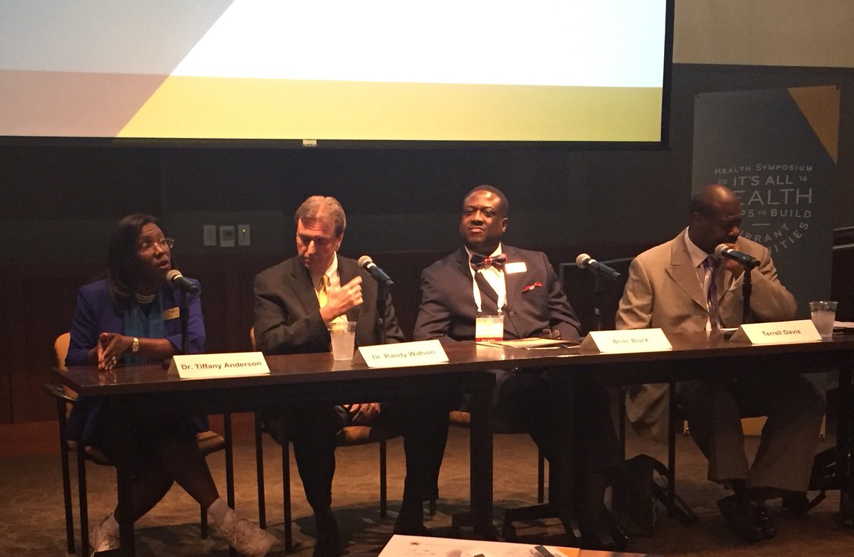 Impressive background of Dr. Tiffany Anderson, Superintendent of Topeka Public Schools, First African American female. βYou as the center of the community can change outcomes.β @kansashealthorg @TPS_501