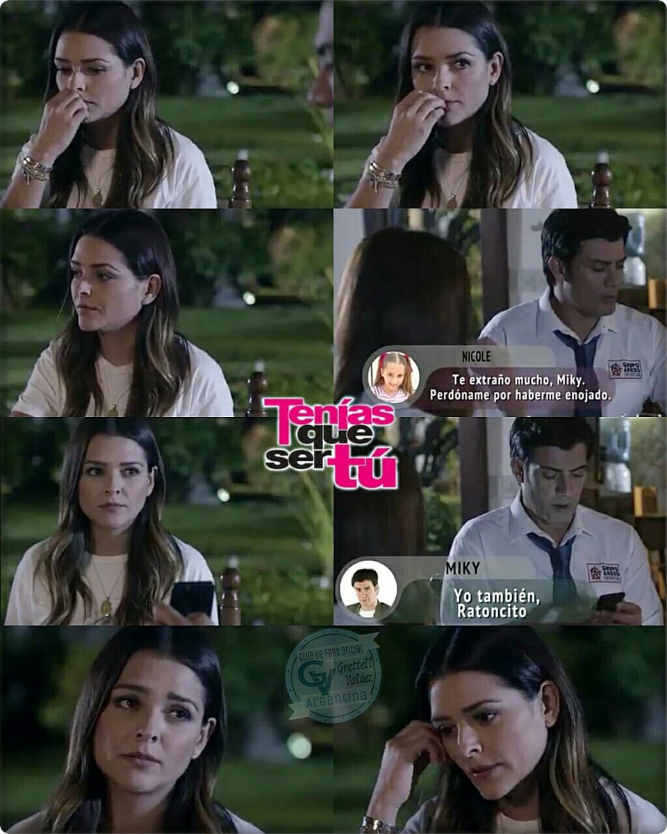 GrettellV_Arg's tweet photo. Miky volvió "cansado" de su nuevo trabajo y su esposa lo esperó con una rica cena... Jeny lo notaba raro, pero todo cambió cuando le llegó un msj de la ratoncito diciendolé q lo extrañaba! Jeny se incomodó y le pidió que empiece a ser más distante con ella!
#TeníasQSerTú #Cap63 https://t.co/Q2ACGNLMeR