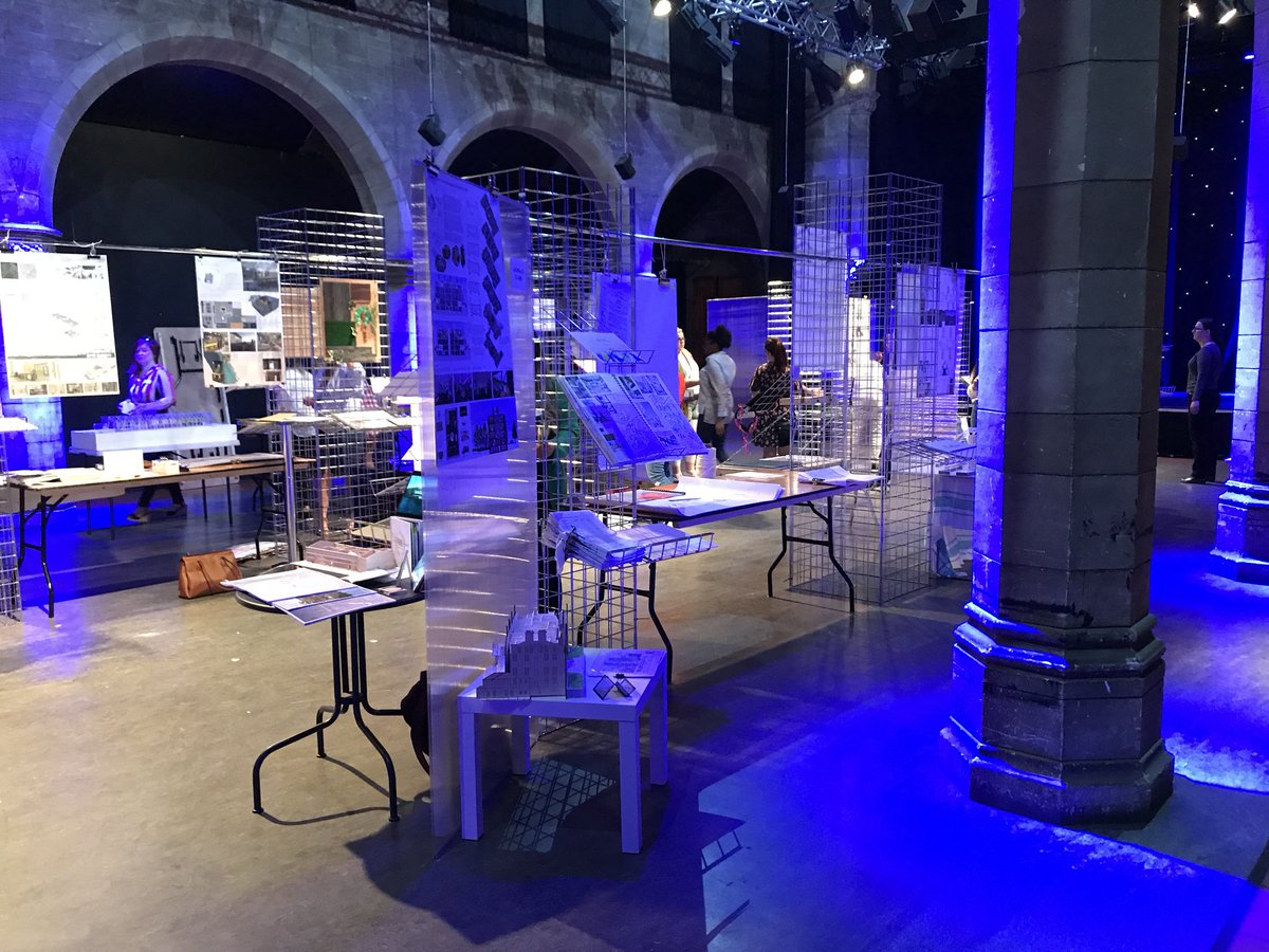AlisonHamiltonP's tweet photo. Ready to go! @AssemblyRoxy ,come join us tonight 5-8pm, 4th yr #interiordesign #HeriotWattUniversity https://t.co/IdOITT2Xbn