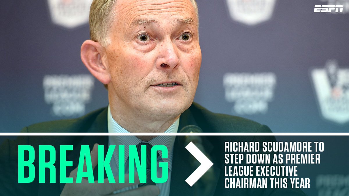 Espn Uk On Twitter Breaking Richard Scudamore To Step