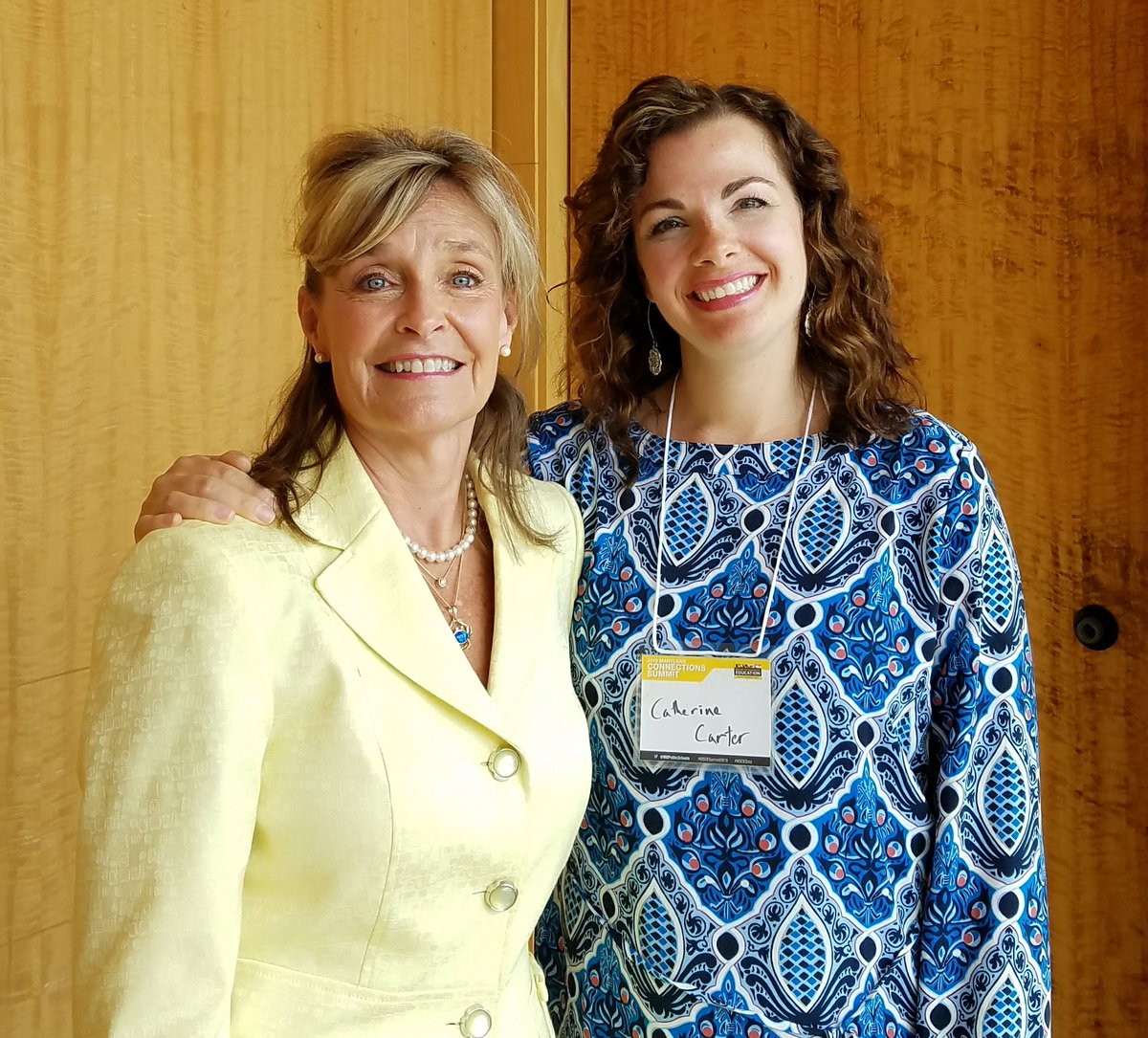 SeeClearlyLTSC's tweet photo. Able to finally thank MD Assistant Superintendent Marcella Franczkowski. Through tears I told of her of all the children throughout the US she helped who struggle to see clearly. #AtticusAct @MdPublicSchools #MSDESummit2018 #MSDEData https://t.co/WE7oBthWNN