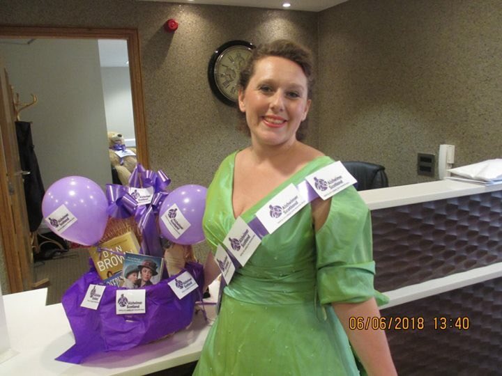 It is Dementia Awareness week. We are raising awareness &amp; funds for <a href="/alzscot/">Alzheimer Scotland</a> Guess the birthday of our Giant Teddy Bear &amp; you could take him home! Our Residents have been enjoying plenty fine pieces and enjoyed a reminiscence Vera Lynn Sing a long too 🎤 #Dementiaawareness