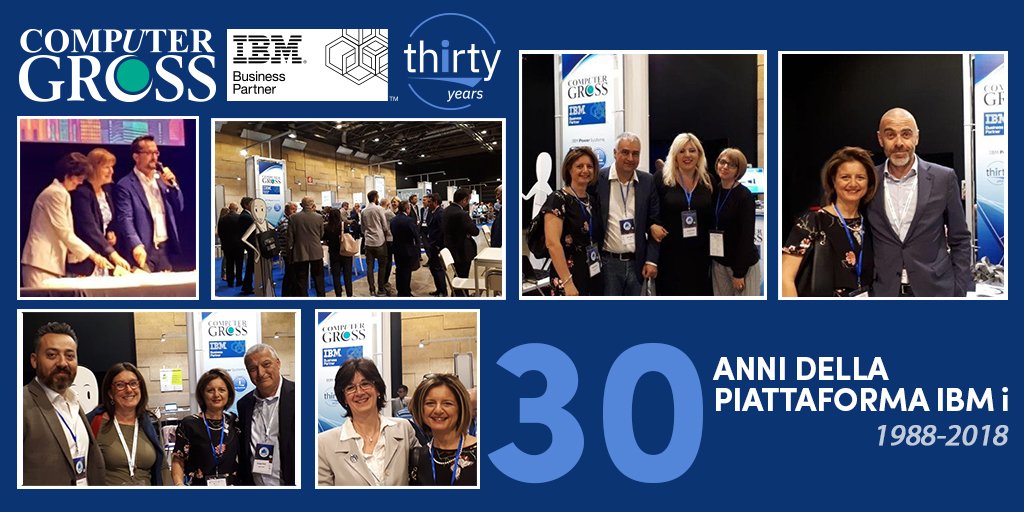 ComputerGross's tweet photo. 30 anni portati alla grande, una piattaforma che non smette mai di innovare! Buon Complenanno IBM AS/400! #IBMi #AppiDay2018 #IBMi30 @IBMItalia https://t.co/wNBwmCxp0G