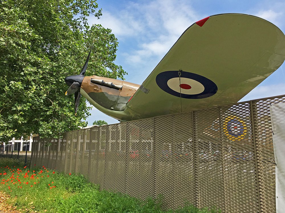 A beautiful splash of #colour at our London site which will be fully opened to the public very soon, on 30 June - Armed Forces Day. We look forward to welcoming you. Plan your visit!