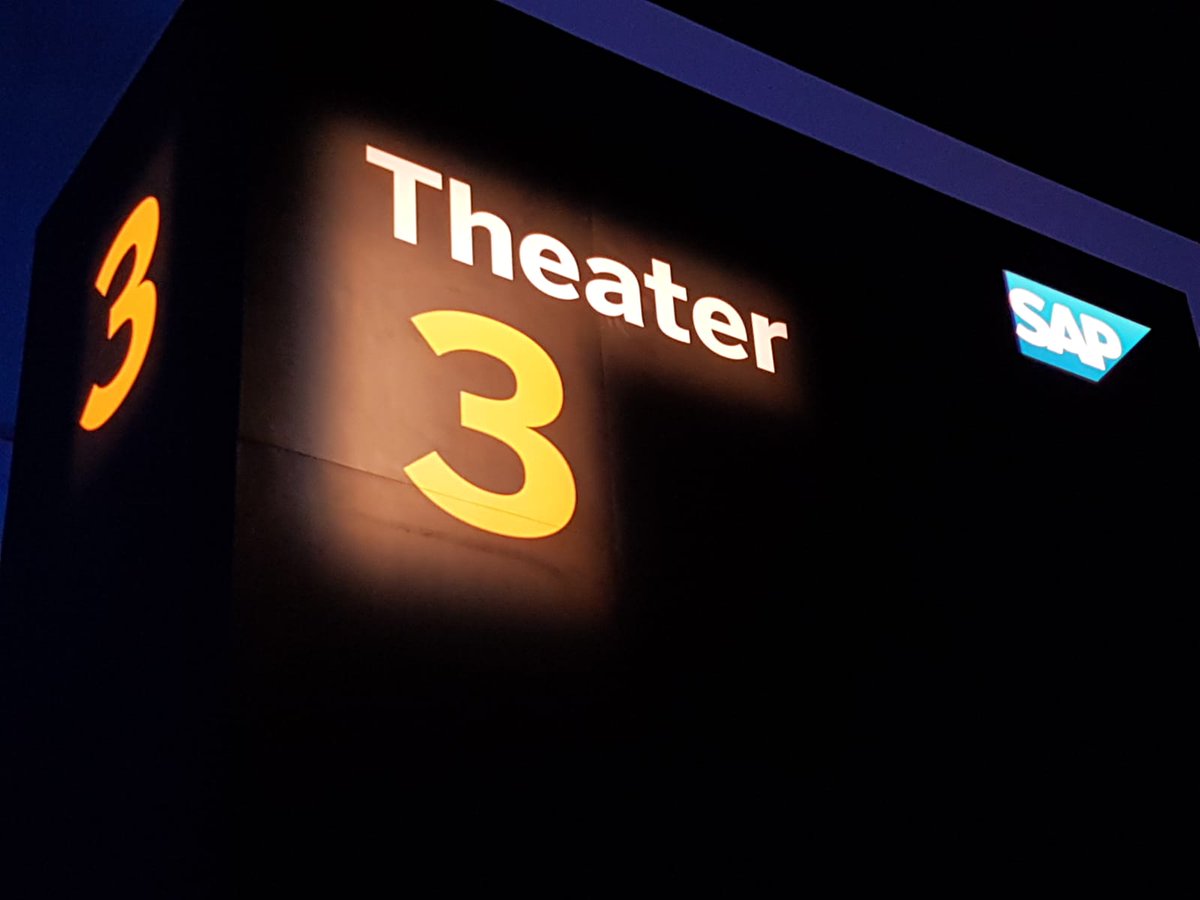 Don't miss our next session at #SAPPHIRENOW Theater 3! Join now!