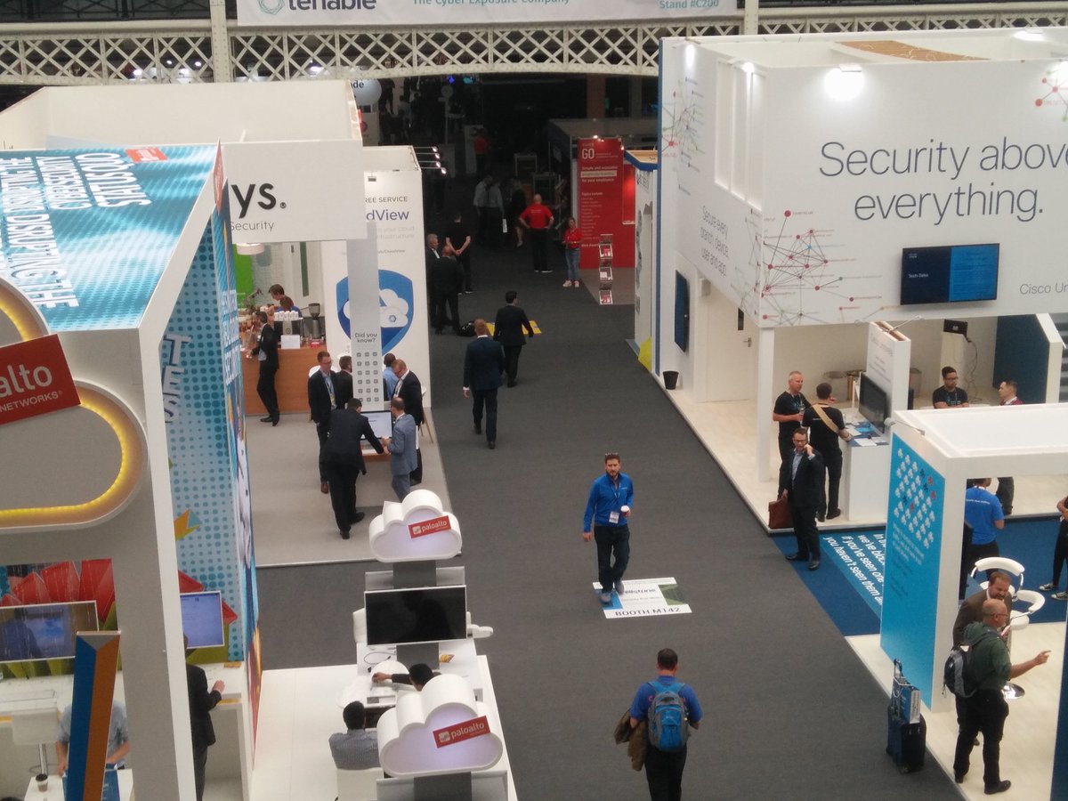 Some shots from the final day of #Infosec18!