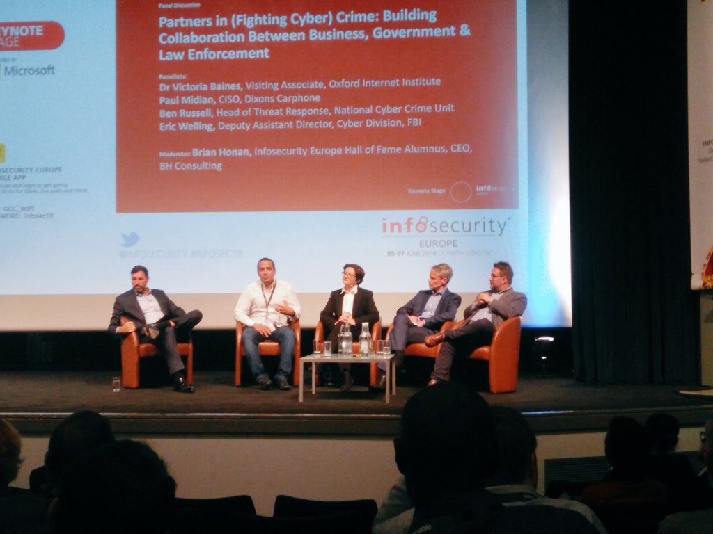 HackingInsider's tweet photo. T-72 Hours and Counting at #Infosec18 |  #InATweet | PT 1/2

"Crisis management is about control and the extent you have on that control."

"You will not get damaged, from a PR perspective, from getting breached. Being the victim of a crisis incident/ crime is not your fault." https://t.co/uro4I88J9f