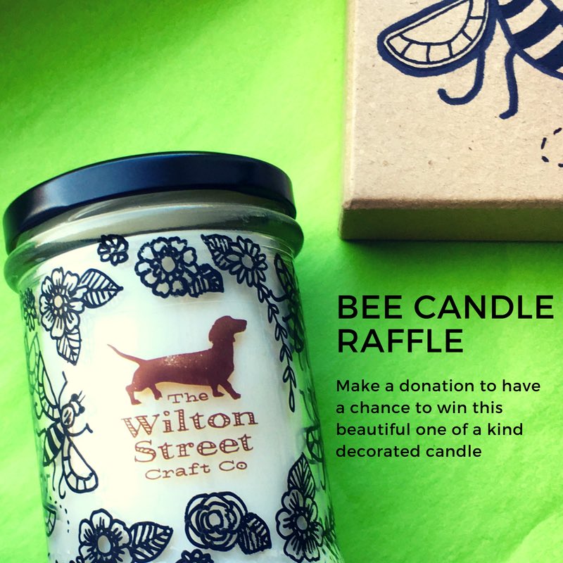 wiltonstcraftco's tweet image. Donate to enter the raffle to win a special #the22beesproject candle @22BeesProject @MyroDoodles justgiving.com/fundraising/th…
