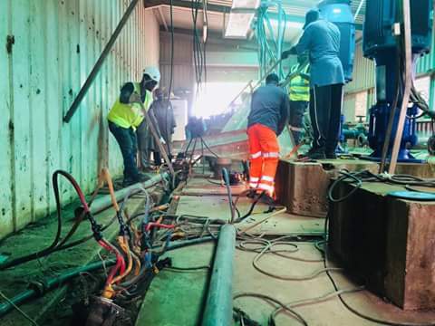 Decolamar's tweet photo. This is a progress report that installations of the machines currently ongoing in
Kontagora water works which will be followed by Bida and then Suleja.
#3yearsofASB
#LoloIsWorking https://t.co/EVhwbOAEV4