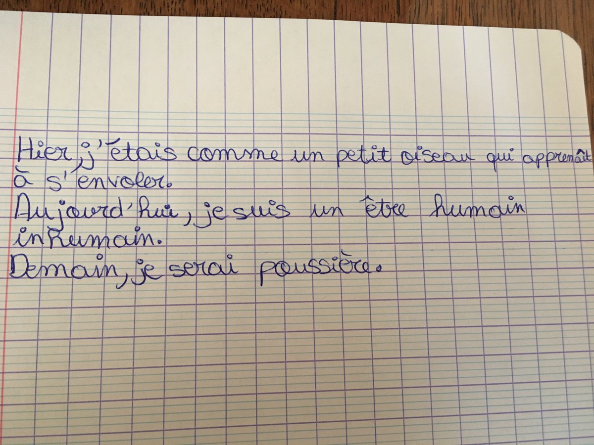 laclassede6eme's tweet photo. @jmlebaut @greg_devin_ @bricquebec3d @laclassede3f #défipoèmes Le défi relevé par Candice (6e) : https://t.co/egsQoSagTo