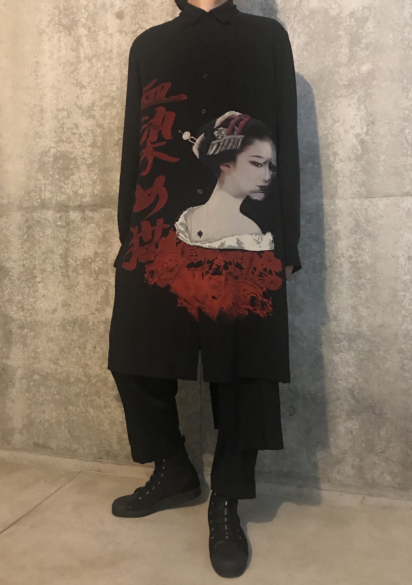 BLACK Scandal YOHJI YAMAMOTO 血染め猫 BE@RBRICK BLACK Scandal Yohji Yamamoto × Suzume Uchida