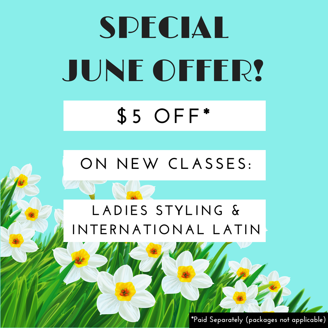 Come to our Ladies Styling class tonight and our International Latin class tomorrow to get $5 off your first visit!* 

*must be paid separately, packages not applicable

#dance #ballroomdance #classes #danceclass #thingstodoinla #losangeles #shermanoaks #dancestudio #dancing