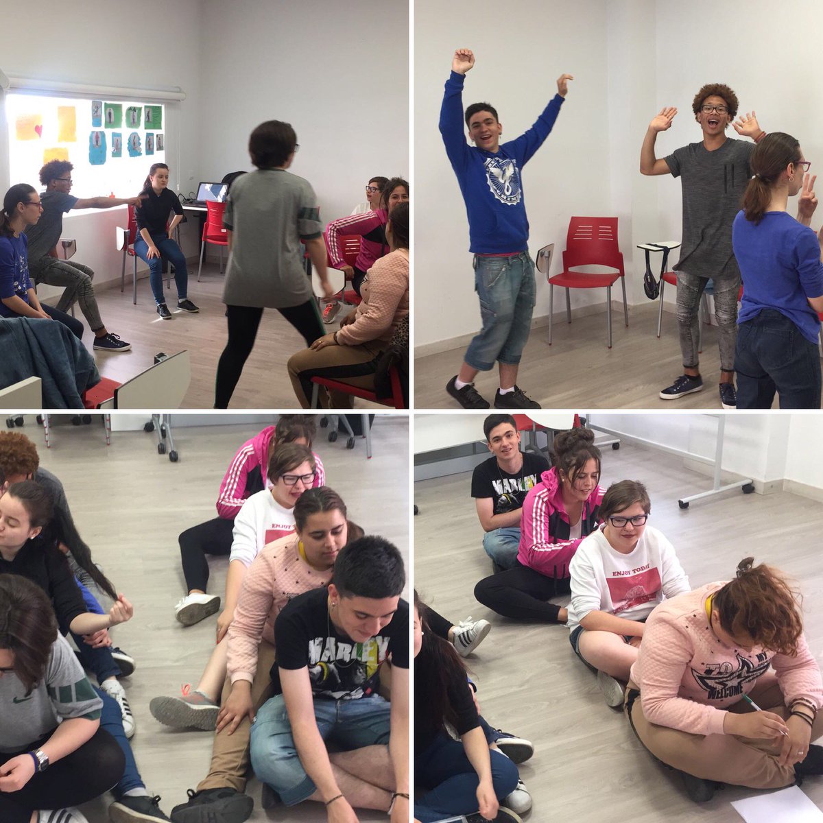 Insiding_Es's tweet photo. Nuestros alumnos de @CruzRojaMadrid terminan el curso #TUPODERAESCENA de la mano de Virginia Flores estando preparados para responder a cualquier situación que se les presente y seguir adelante.
Porque #IMPROVISAR es la libertad de elegir.
#ActivaEmpleo #Insiding #FullCoaching https://t.co/JZYofJY9Vs