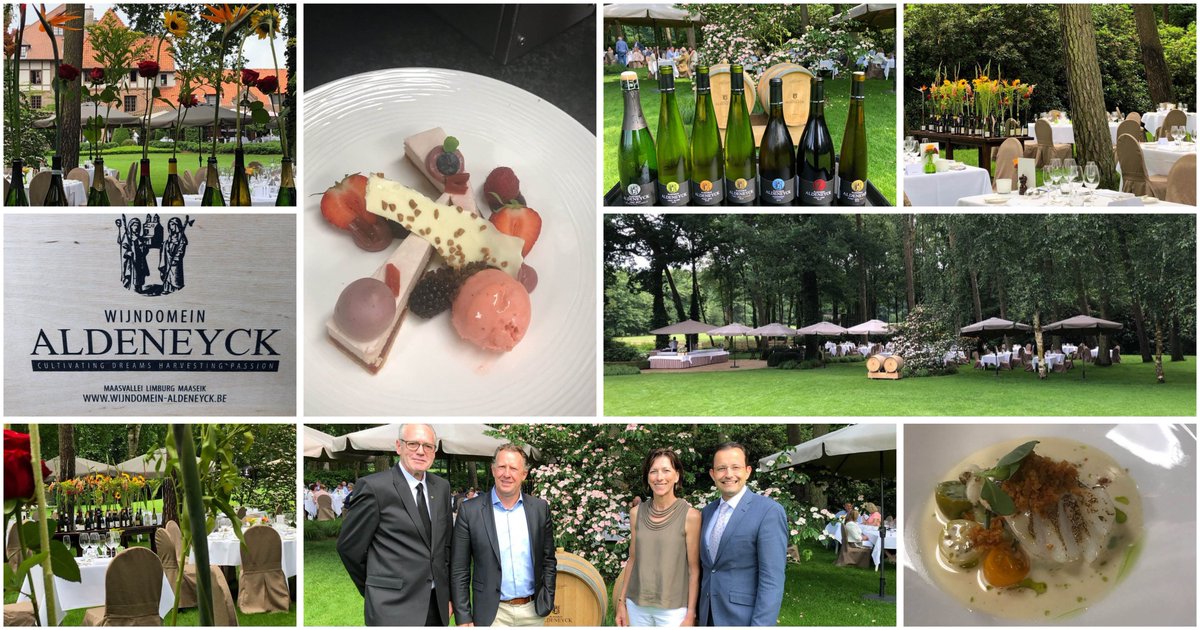 🍇Afgelopen zondag hebben wij zonovergoten mogen genieten van twee Limburgse Domaines! Wijndomein Aldeneyck en Domaine La Butte aux Bois, een kleine impressie.