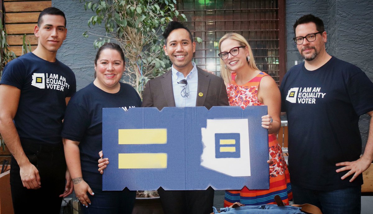 HRC with Congresswoman Kyrsten Sinema in Phoenix, Arizona