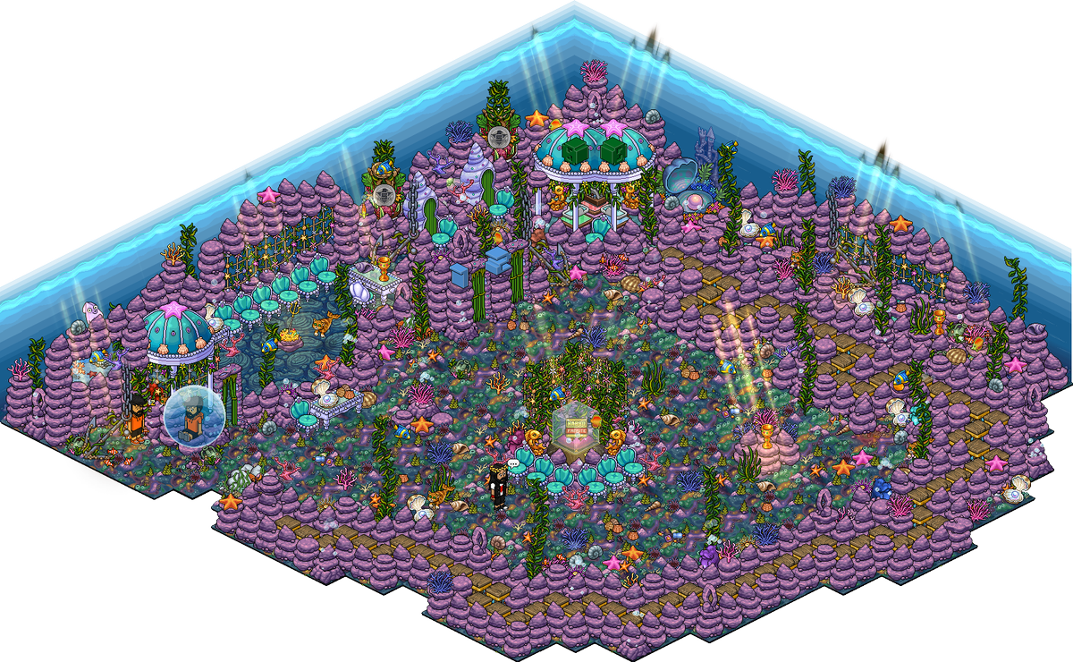 ESHabsite's tweet photo. Aquí os mostramos la nueva Central de Eventos que estaremos usando durante las próximas semanas de la nueva campaña de @Habbo @ESHabbo ¿Qué les parece? https://t.co/x75BwmSGRZ