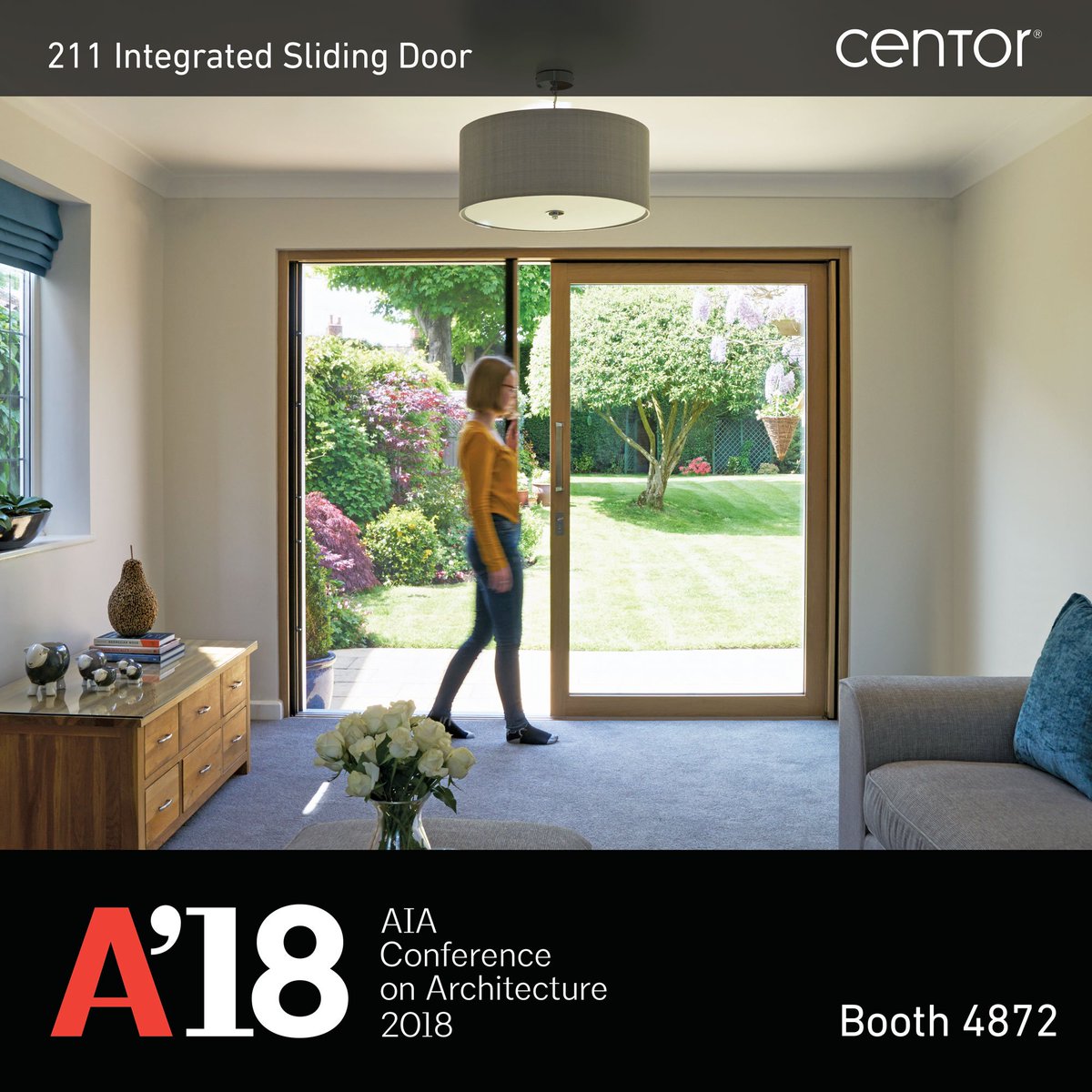 Our 211 Integrated Sliding Door will be on display at Booth 4872 at the AIA Architecture Expo from June 21 to 23. Our Sliding Door is also approved by the Florida DBPR for use in coastal zones. #aiacon18