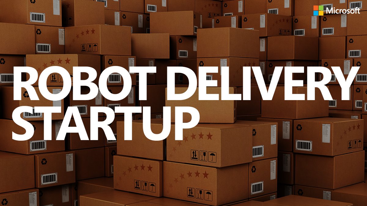 London-based robot delivery company raises $25 million and hires AirBNB cofounder as CEO. http://msft.social/OhNqWm