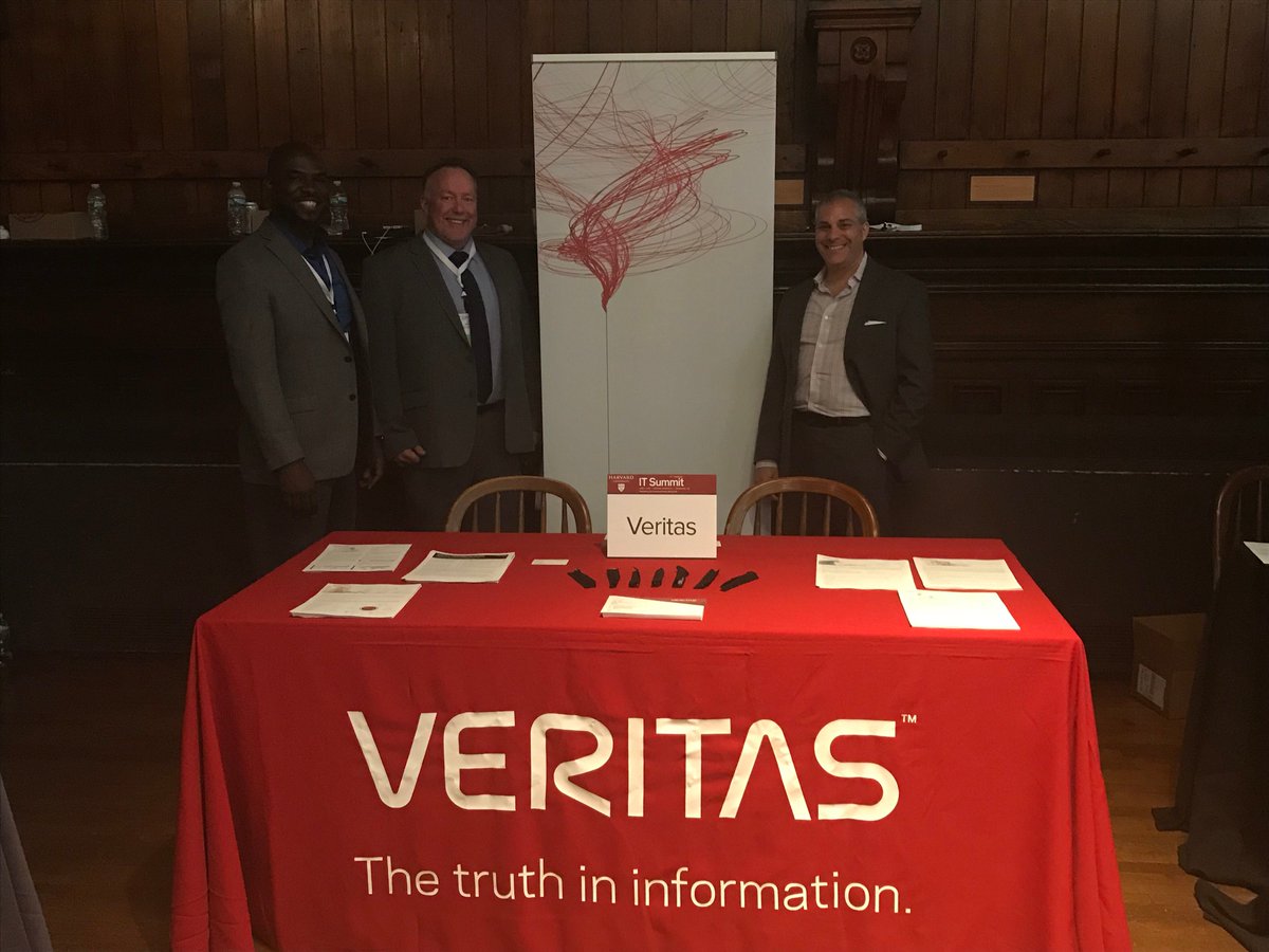 VeritasTechEvts's tweet photo. We're at #ITSummit18 today! Are you ready to unlock the truth in information? Get ready for @JonathanAlboum's session this afternoon at 1:15pm EST. #DataProtection #360DataMgmt https://t.co/EzFTalbuUk