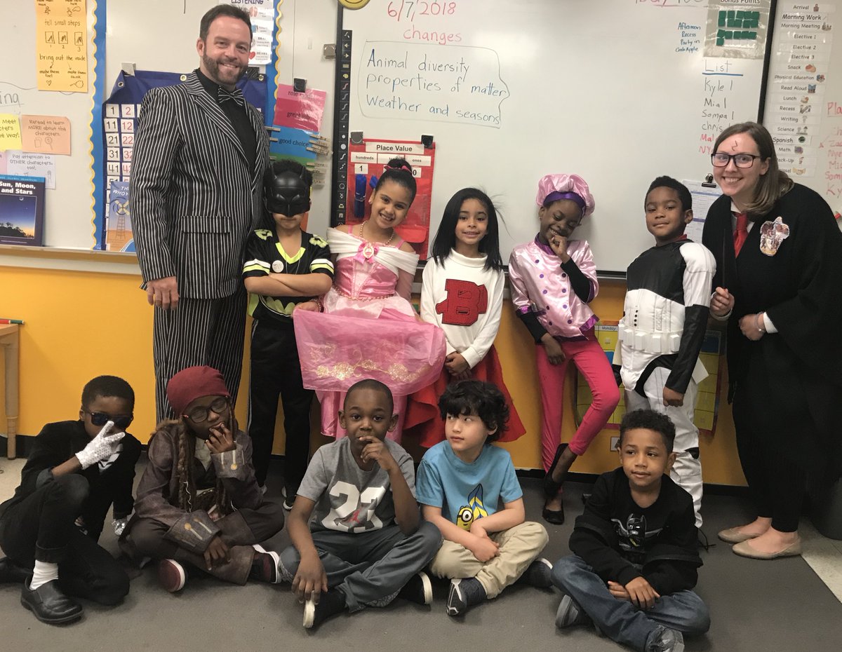 IDEALManhattan's tweet photo. #SpiritWeek Day 4: Character Day! #SchoolCanBeIDEAL https://t.co/fVB7O9yUK1
