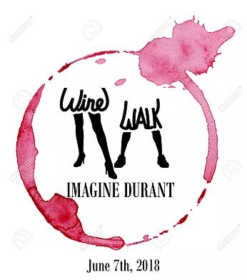 Today is the Second Annual Wine Walk! Mark your calendars for some downtown shopping and supporting our community with life music and prizes.  bit.ly/2JuZN6N #imaginedurant #travelok