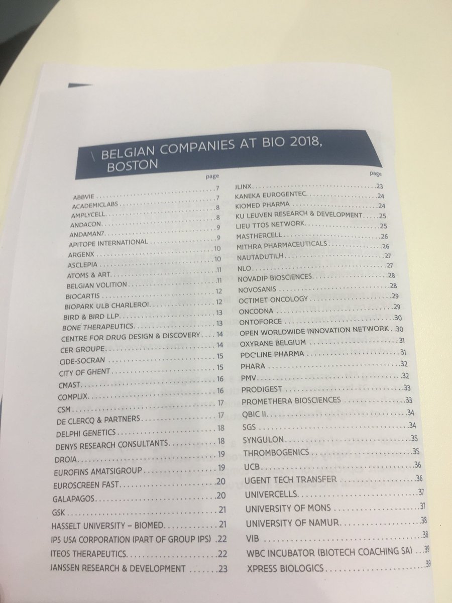 Another top edition at #BIO2018. NautaDutilh proud to be part again of the 75 Belgian companies present. Looking forward to #BIO2019 in Philadelphia.