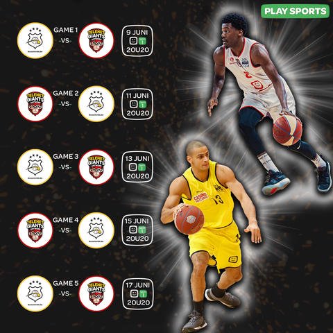 playsports's tweet photo. .@BCOOSTENDE en de @antwerpgiants vechten het onderling uit om de titel! 🥊

Aan welke kant sta jij? 🙌🏀 https://t.co/f30aGkhofL