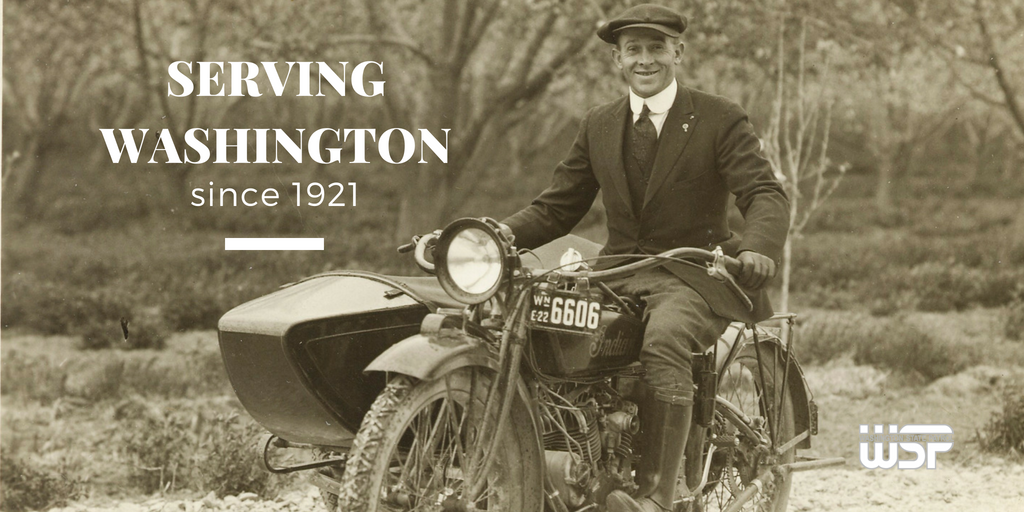 wastatepatrol's tweet image. 97 years ago today, the State Legislature authorized the appointment of a highway police with the power of peace officers. Today we are an agency of 2,000+ still dedicated to providing the best in public safety services. It's been an honor serving you all these years, Washington.