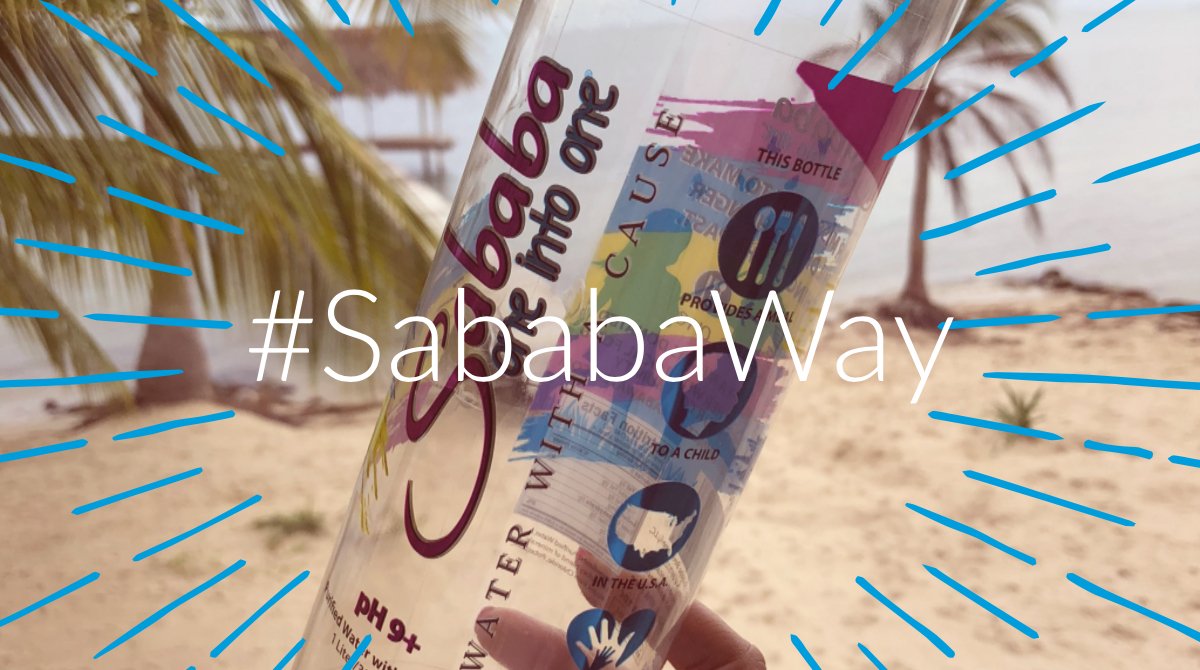 sababawater's tweet photo. Have you seen our beautiful #bottledwater? Check them our at @Albertsons @vons #pH9 https://t.co/gVyJ81GnWh