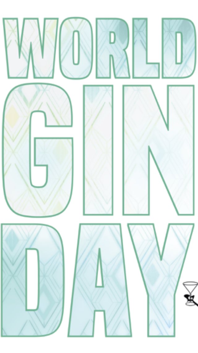 Saturday is #WorldGinDay