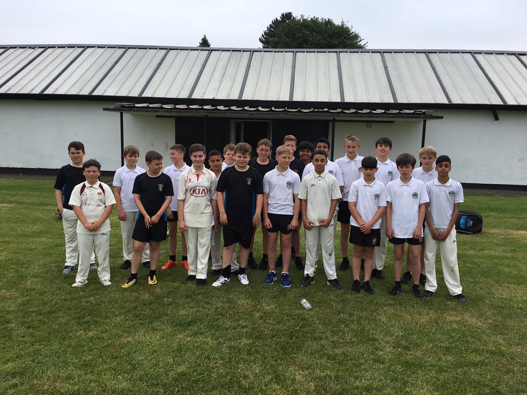 PEatCardiffHigh's tweet image. A good win for the Y8 cricket team v WHS this afternoon. 

Henry Hurle (30), Rhodri Jenkins (22) &amp;amp; Harry Beddal (6) the pick of the batsmen. 

Tom Driscoll the pick of the bowlers!!
Must tighten up bowling &amp;amp; fielding! 

#lineandlength #catcheswinmatches