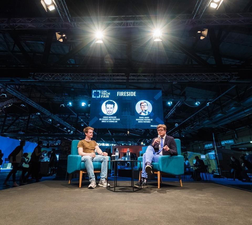 mahamud11489264's tweet image. @iconiqlab Lukasz Musialski of #iconiqlab at a lively fireside chat at the #Berlin #Cube #Tech Fair #ico #cryptocurrency #Blockchain