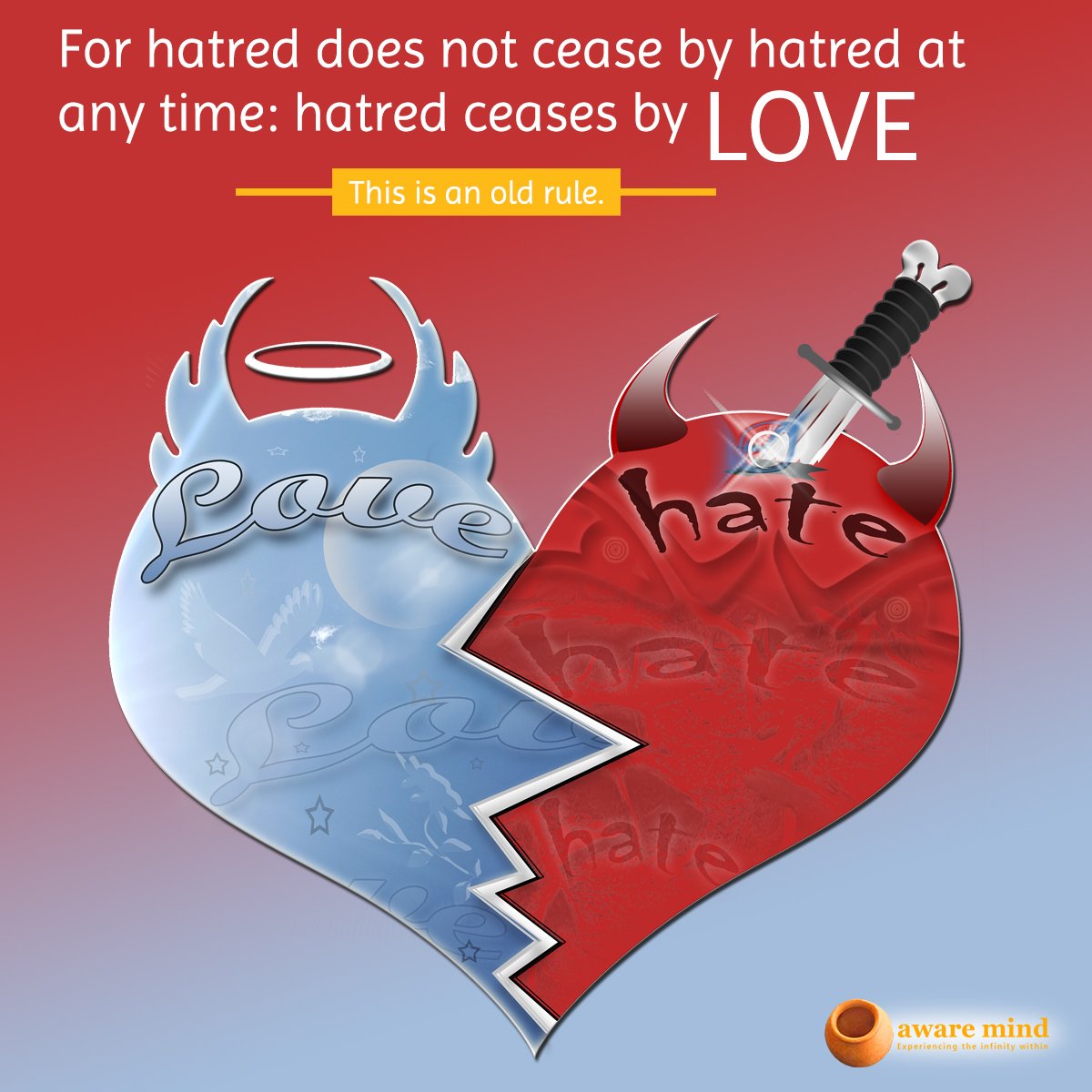 _AwareMind's tweet photo. For hatred does not cease by hatred at any time: hatred ceases by LOVE!
https://t.co/oTIQP9qWeH #awaremind
#Meditation Techniques For Beginners #How To Meditate For Beginners#Meditation Center #Mediation Techniques #Meditation Techniques #Yognidra Meditation #Meditation For Sleep https://t.co/yHrU24Xisu