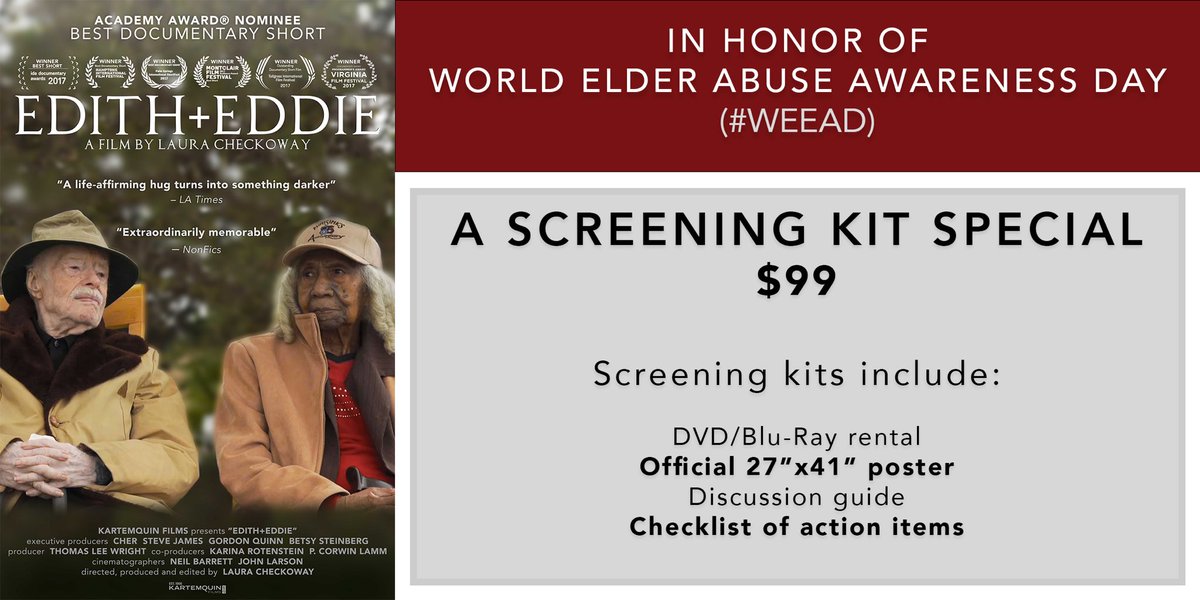 An EDITH+EDDIE screening kit special — running until #WEAAD, June 15! editheddie.com/weaad-screenin…
