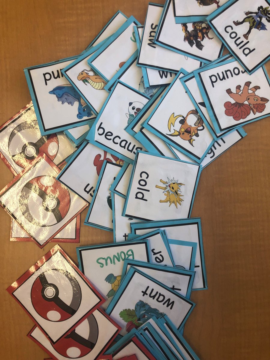 kellispvs's tweet image. #readingisfun #makingconnections #studentslearntoread with Pokemon game created by students @PVSFirebirds