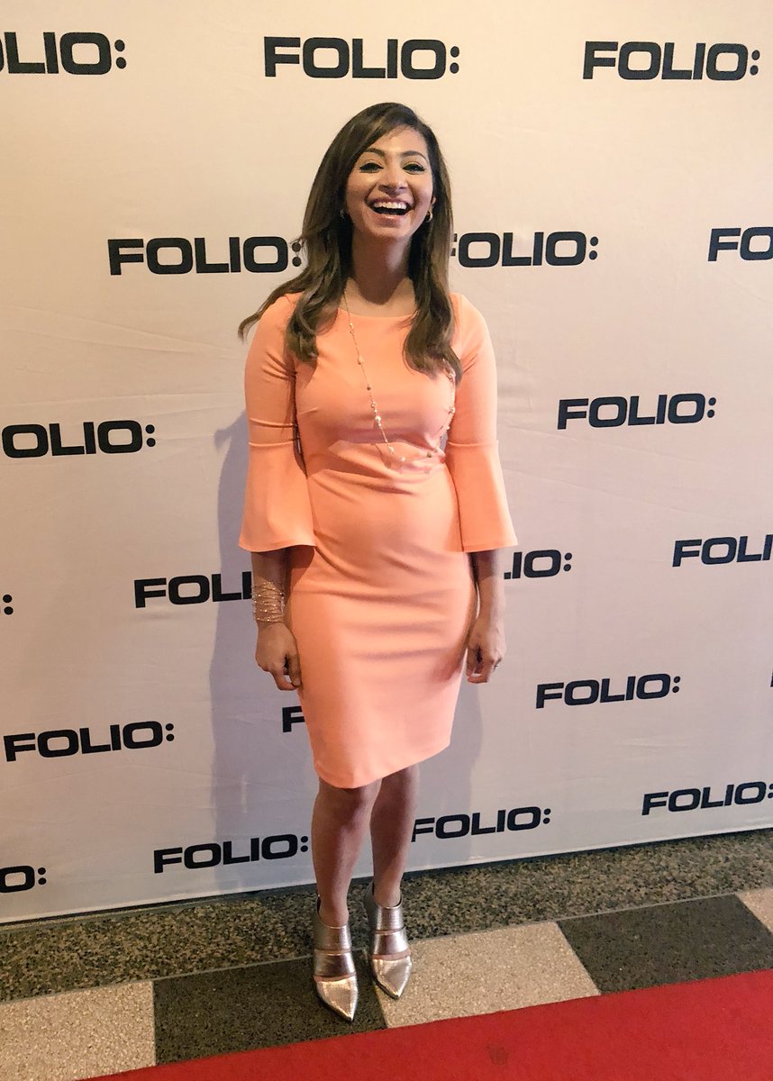 jproberts00's tweet photo. So thrilled that Dr Deepna Devkar is getting well deserved recognition at the Folio Awards! @dotdashco #FolioTopWomen and great speech! https://t.co/zW29GxpmvV