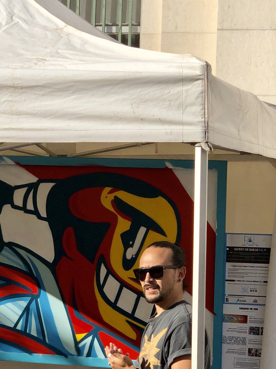Angers's tweet photo. Retour de @Panneaupal dans le cadre des [ Échappées d’Art #Angers ] #streetArt avec l’artiste KEKLI https://t.co/RIxChVdO0r #cultureangers https://t.co/NTrCnf5ryu