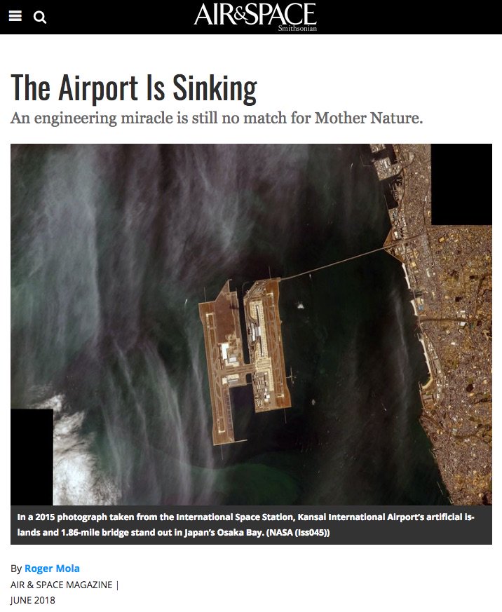 Ian Kluft On Twitter The Airport Is Sinking By