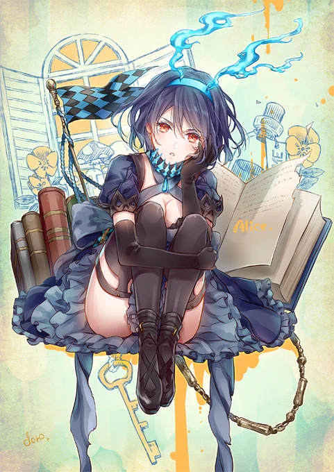 昨日のアリス塗った～1周年おめでとう～ 