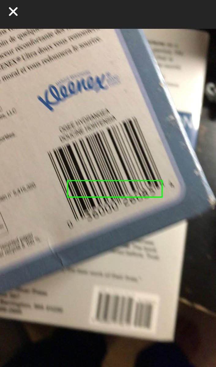 netkiller_cloud's tweet image. Why NBS is better than #pic2shop or #zxing ? It has equipped with AI/ML so if you happen to capture multiple barcodes, it automatically detects closer item with green square box. #NBS #barcodescanner #netkiller