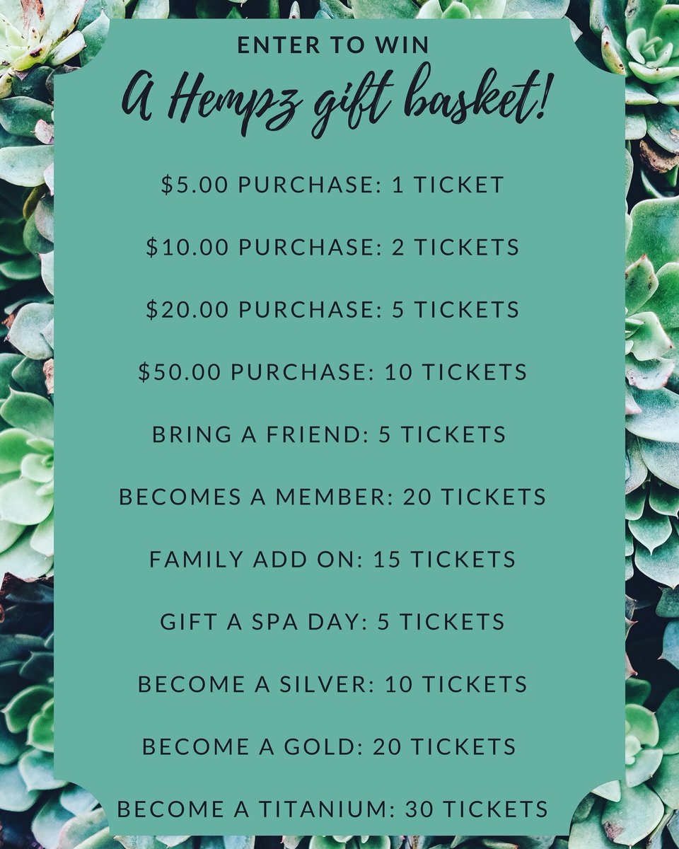 PBeachClinton's tweet photo. Do you love Hempz just as much as we do?! Well here’s your chance to win a gift basket valued at $150 dollars! We love to give back to those we love most, our customers! Come in today for your chance to win this amazing bundle! Stay tuned for more details! https://t.co/2BL3E5BfTM