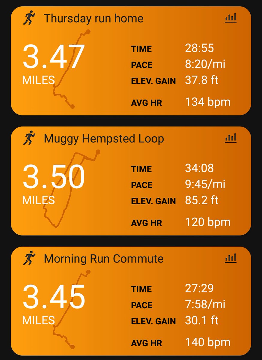 bitcoinlap's tweet photo. I thought a two run Tuesday was good but a three run Thursday! #BOOM π Now that will be hard to beat! ππ @UKRunChat @glosrasac @GlosCityMara #ukrunchat #adidas #GRASAC #gloucestercitymarathon #ForestRace #26.2 #LivingTheDream https://t.co/sDORM7sC7f