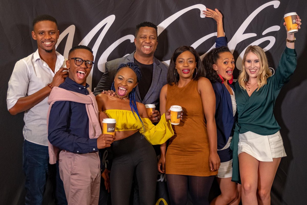 BeFoundOn3's tweet photo. It’s time to reveal who @DJFreshSA selected as his favourites in the @McDonalds_SA #McCafe #McFastTrack competition! These 6 lucky contestants were treated to a brunch Q&amp;A with Fresh &amp; were fast-tracked to the judges! #PresenterSearchOn3 https://t.co/saaUgjNKUG