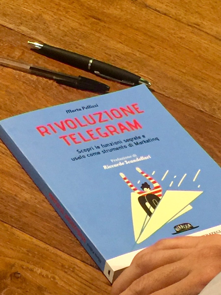 fabiobenati's tweet photo. #GIORNALISTI-Oggi è stata la giornata in cui abbiamo portato l’hashtag #Telegram4press in Trend Topic su @Twitter. Per approfondire e conoscere le potenzialità di questo mezzo è utile leggere #RivoluzioneTelegram di @marta_pellizzi, ora in presentazione all’@openmilano https://t.co/BJzwHU5zUw