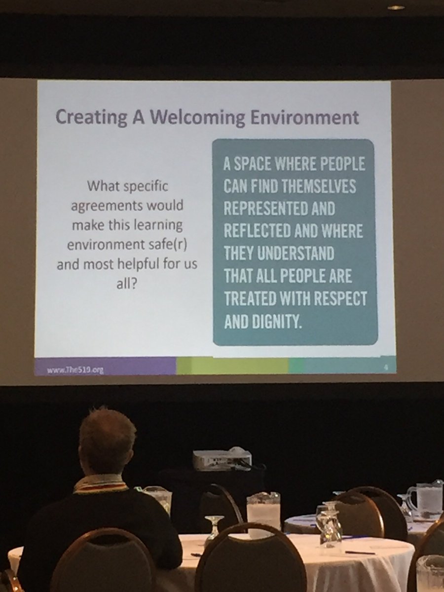 OARTYOffice's tweet photo. Discussing creating authentic spaces with Rouge Witterick at #OARTYConf #LeadingtheWayTogether https://t.co/7c26RBKy7W