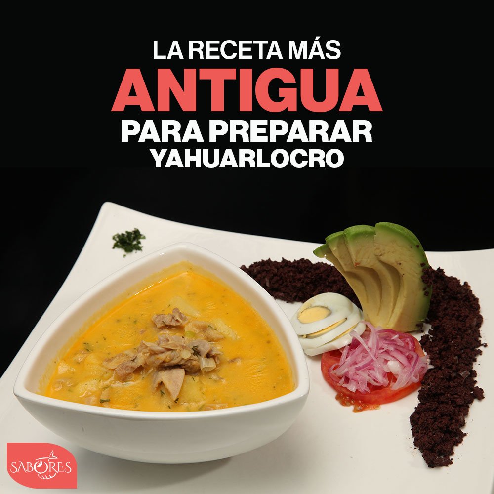 saboresec's tweet photo. #VIDEO | Los historiadores aún no se ponen de acuerdo sobre el origen exacto del yahuarlocro. Un lugar en Ecuador se jacta de tener la receta más antigua, una de 200 años » https://t.co/n1oYIm1ZdV https://t.co/x4aQo1dkUV