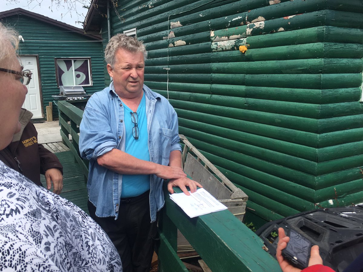 meechkean's tweet photo. Cabin and trailer owners at Cochrane Pond Campground say they're left with a lot of questions about what needs to be done to fix the park. @VOCMNEWS https://t.co/2pnDb7GDuZ