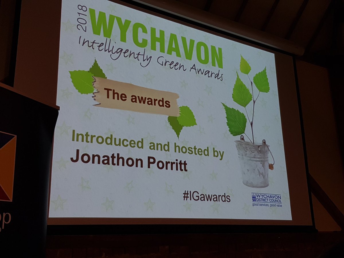 CllrLinda's tweet photo. @Wychavon is proud to support Intelligently Green tonight #IGawards https://t.co/hc32HCJwlP