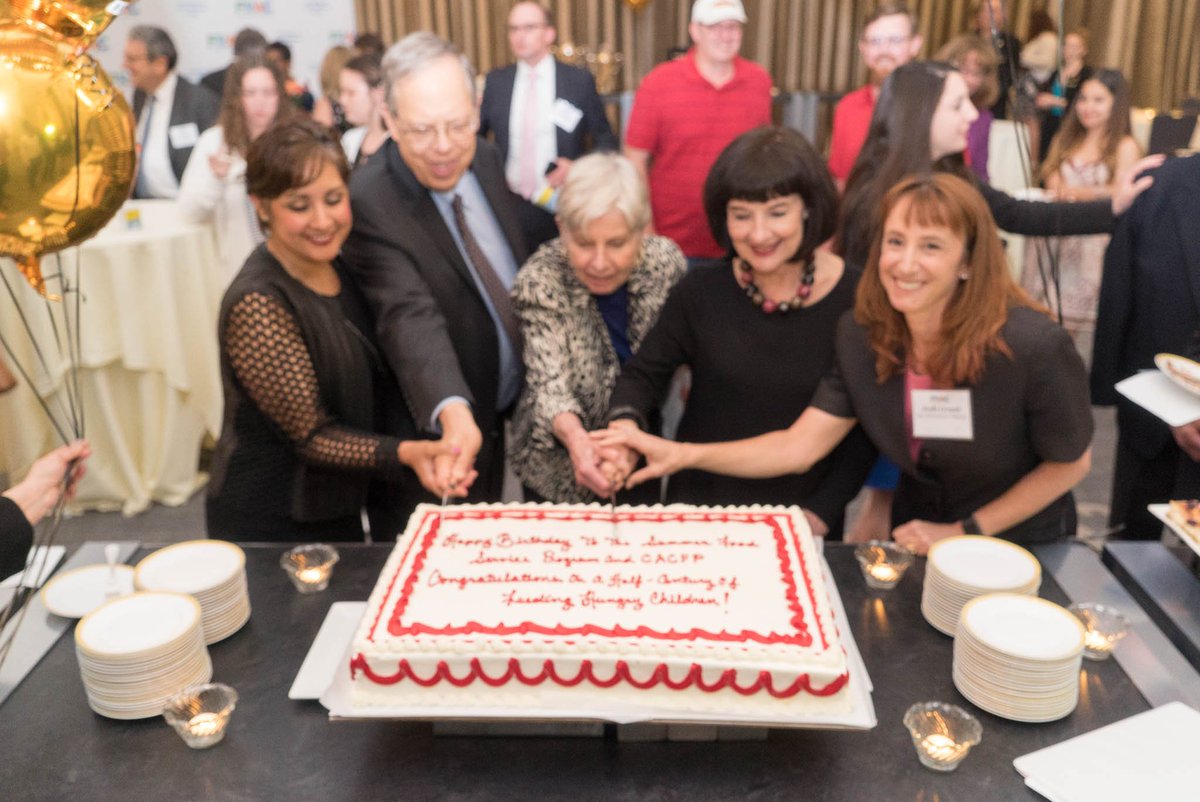 Thank you to the 300+ attendees who celebrated the 50th anniversary of the Summer and Food Service Program (#SFSP) &amp; the Child and Adult Care Food Program (#CACFP) with us at our 28th Annual Benefit Dinner last night. The fight to #EndHungerNow is not over!