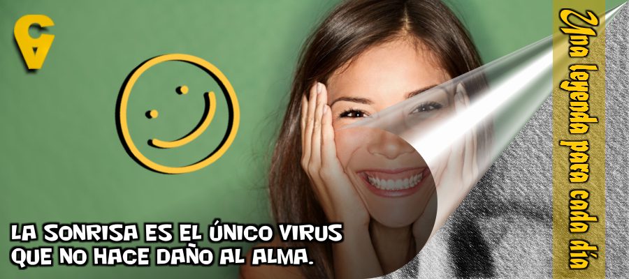 VCaminante2016's tweet photo. La sonrisa es el único virus
que no hace daño al alma. https://t.co/qJang9d15X